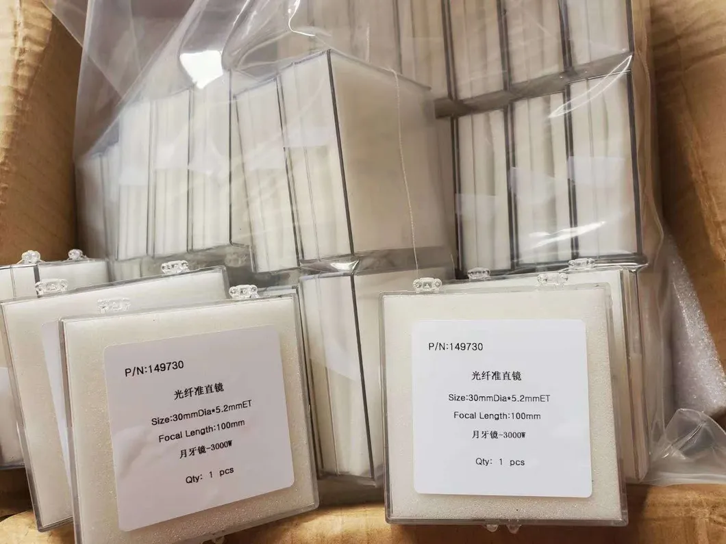 공장 공급 레이저 절단 머리 보호에 대한 광학 집중 창 장치 세트 7